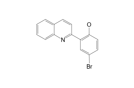 2-(5-BROMO-2-HYDROXYPHENYL)-QUINOLINE