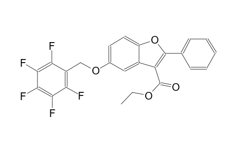 ethyl 5-[(2,3,4,5,6-pentafluorobenzyl)oxy]-2-phenyl-1-benzofuran-3-carboxylate