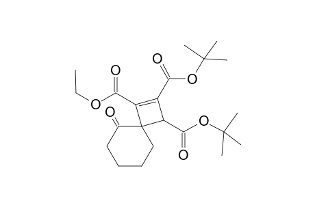 5-Oxospiro[3.5]non-1-ene-1,2,3-tricarboxylic acid 1-ethyl ester 2,3-di-tert-butyl ester