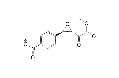 Methyl 2-((2S,3R)-3-(4-nitrophenyl)oxiran-2-yl)-2-oxoacetate