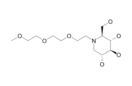 N-(3,6,9-TRIOXADECYL)-1,5-DIDEOXY-1,5-IMINO-D-GLUCITOL
