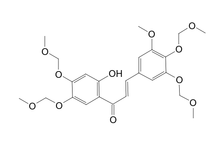 3,4-Dimethoxymethoxy-5-methoxyphenyl-2'-hydroxy-4',6'-dimethoxymethoxychalcone