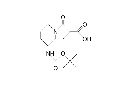 8-T-Butoxycarbonylamino-3-oxo-indolizidin-2-carb
