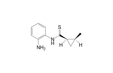 (1R,2S)-2-Methycyclopropanecarbothioic acid (2-aminophenyl)amide