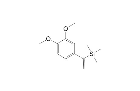 1-[3',4'-Dimethoxyphenyl)vinyl]-trimethylsilane