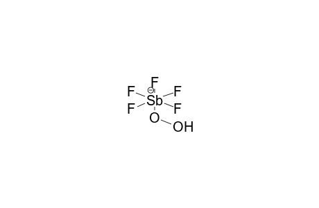 PENTAFLUOROHYDROPEROXYANTIMONATE ANION