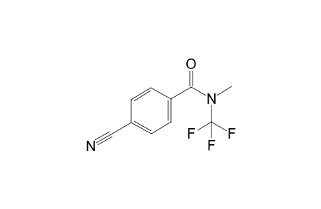 4-Cyano-N-methyl-N-(trifluoromethyl)benzamide