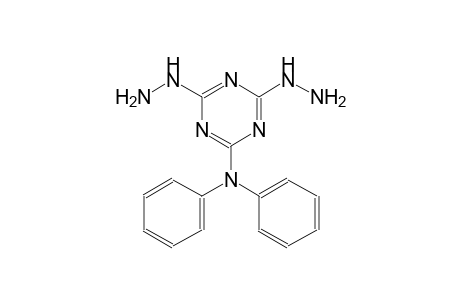 4,6-dihydrazino-N,N-diphenyl-1,3,5-triazin-2-amine