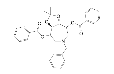 N-Benzyl-3,6-dibenzoyl-4,5-O-(isopropylidene)azepane