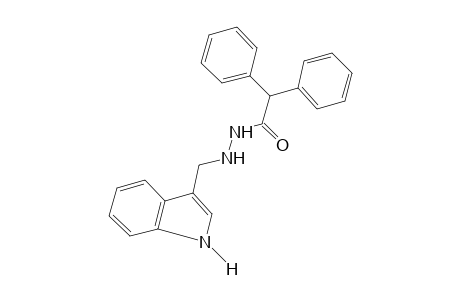 DIPHENYLACETIC ACID, 2-[(INDOL-3-YL)METHYL]HYDRAZIDE