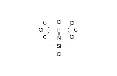 BIS(TRICHLOROMETHYL)CHLORO-N-DIMETHYLCHLOROSILYLIMIDOPHOSPHINATE