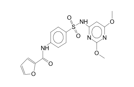 N-(2,4-dimethoxy-6-pyrimidinyl)-4-(2-furylcarbamido)benzenesulfonamide