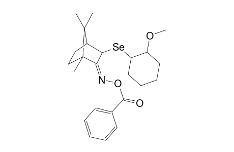 1-Methoxy-2-[(2-benzoyloxyoximo-3-bornylseleno)]cyclohexane