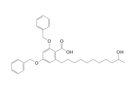 2,4-Dibenzoxy-6-(10-hydroxyundecyl)benzoic acid