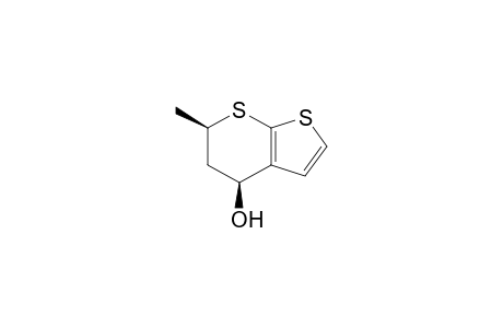 (4S,6R)-6-Methyl-4-hydroxy-5,6-dihydro-4H-thieno[2,3-b]thiopyran