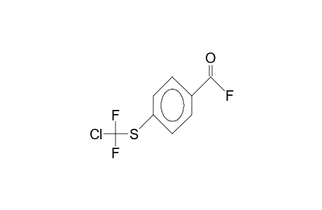 4-Difluorochloromethylthio-benzoyl fluoride