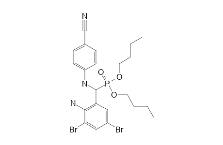 DIBUTYL-(2-AMINO-3,5-DIBROMOPHENYL)-(4-CYANOPHENYLAMINO)-METHYL-PHOSPHONATE