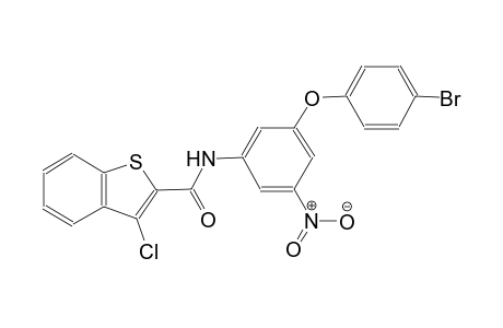 benzo[b]thiophene-2-carboxamide, N-[3-(4-bromophenoxy)-5-nitrophenyl]-3-chloro-