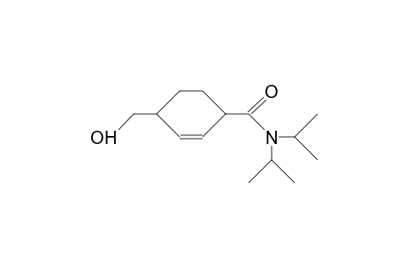 cis-N,N-Diisopropyl-4-hydroxymethyl-3-cyclohexene-1-carboxamide