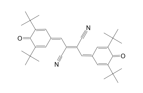 2,3-BIS-(3,5-DI-TERT.-BUTYL-4-OXOCYCLOHEXA-2,5-DIENYLIDENEMETHYL)-BUT-2-ENEDINITRILE