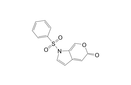 1-Phenylsulfonylpyrano[3,4-b]pyrrol-5(1H)-one