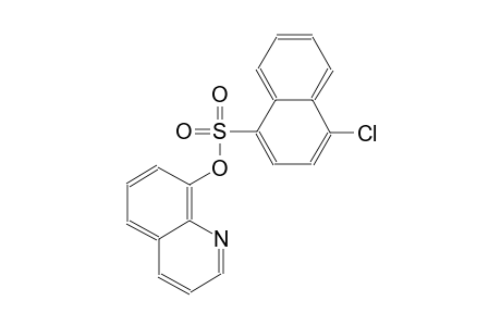 1-naphthalenesulfonic acid, 4-chloro-, 8-quinolinyl ester