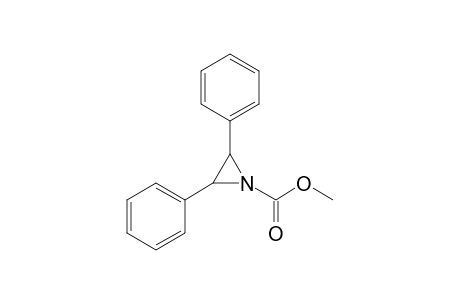 2,3-diphenyl-1-aziridinecarboxylic acid methyl ester