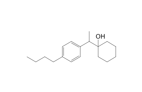 1-[1-(4-butylphenyl)ethyl]-1-cyclohexanol