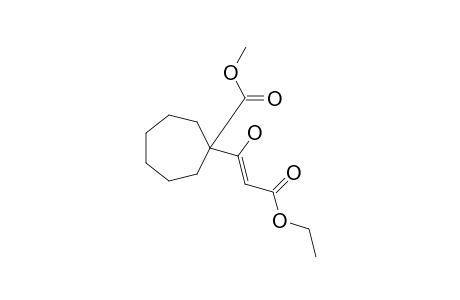 1-(2-ETHOXYCARBONYLACETYL)-CYCLOHEPTANECARBOXYLIC-ACID-METHYLESTER;ENOL-FORM
