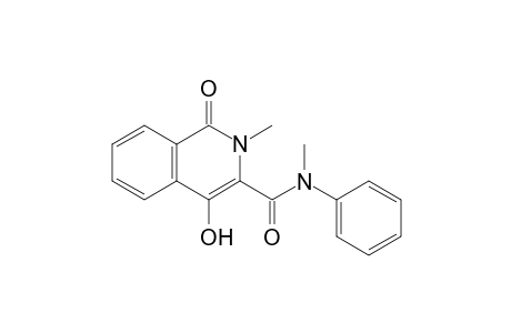 4-Hydroxy-N,2-dimethyl-1-oxo-N-phenyl-1,2-dihydroisoquinoline-3-carboxamide