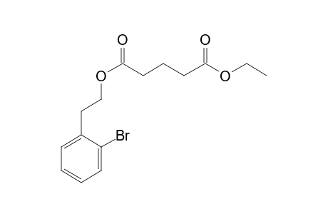 Glutaric acid, 2-(2-bromophenyl)ethyl ethyl ester