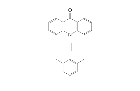 10-[2-(2,4,6-trimethylphenyl)ethynyl]acridin-9-one