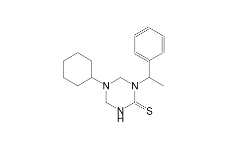 5-cyclohexyl-1-(1-phenylethyl)tetrahydro-1,3,5-triazine-2(1H)-thione