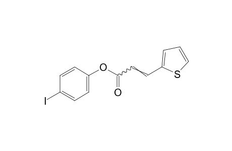 2-thiopheneacrylic acid, p-iodophenyl ester