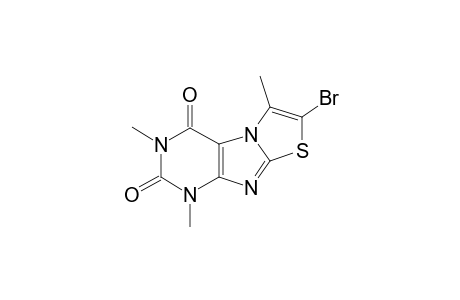 3-Methyl-2-bromo-6,8-dimethyl-thiazolo[3,2-f]xanthine