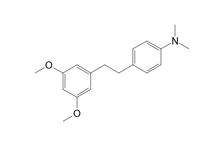 N-{4-[2-(3,5-Dimethoxyphenyl)ethyl]phenyl}-N,N-dimethylamine