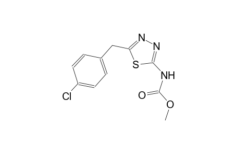 methyl 5-(4-chlorobenzyl)-1,3,4-thiadiazol-2-ylcarbamate