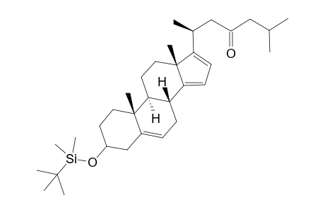 3-[(t-Butyldimethylsilyl)oxy]cholesta-5,14,16-trien-23-one