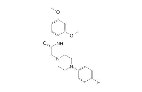 1-piperazineacetamide, N-(2,4-dimethoxyphenyl)-4-(4-fluorophenyl)-