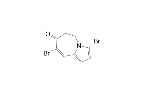 7H-Pyrrolo[1,2-a]azepin-7-one, 3,8-dibromo-5,6-dihydro-