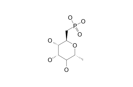 2,6-ANHYDRO-1,7-DIDEOXY-L-GLYCERO-L-TALO-HEPTIT-1-YL-PHOSPHONIC-ACID