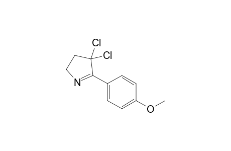 3,3-Dichloro-2-(4-methoxyphenyl)-1-pyrroline