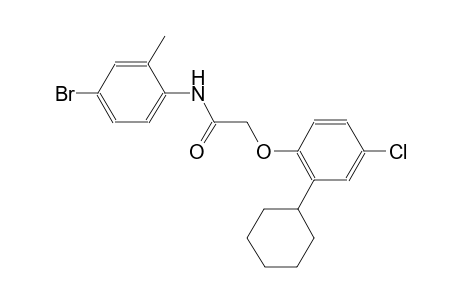 acetamide, N-(4-bromo-2-methylphenyl)-2-(4-chloro-2-cyclohexylphenoxy)-