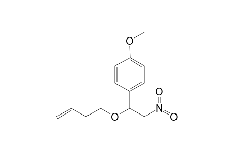 1-(3'-butenyloxy)-1-(4'-methoxyphenyl)-2-nitroethane