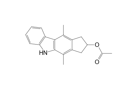1,2,3,5-Tetrahydro-4,10-dimethylcyclopenta[b]carbazol-2-yl Acetate