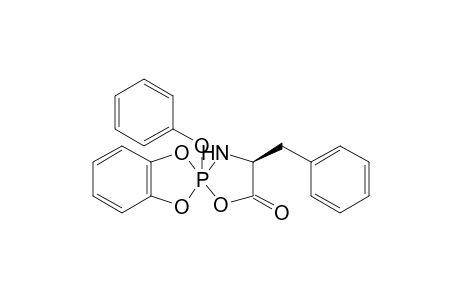 (4'S)-4'-benzyl-2-phenoxy-spiro[1,3,2.lambda.5-benzodioxaphosphole-2,2'-1-oxa-3-aza-2.lambda.5-phosphacyclopentane]-5'-one