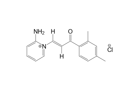 trans-2-amino-l- [2-(2,4-dimethylbenzoyl)vinyl]pyridinium chloride