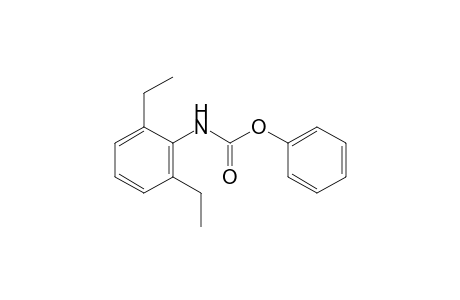2,6-diethylcarbanilic acid, phenyl ester