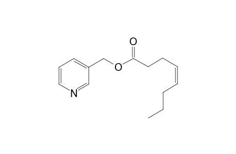 3-pyridylmethyl cis-oct-4-enoate