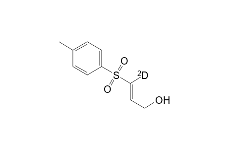 (E)-3-deuterio-3-tosyl-2-propenyl-1-ol